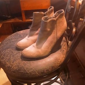 X-tra Tall Wedge Heeled Booties 4"